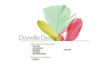 Tablet Screenshot of donelle.com